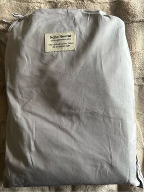 Light Gray Organic Cotton Bedding